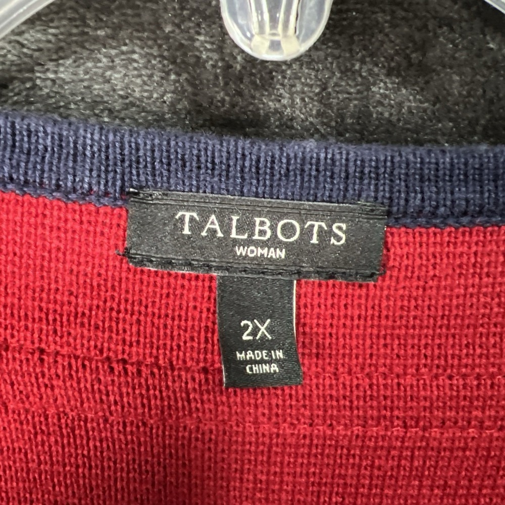 Pendleton Plus 100%Virgin Wool Red Blazer Women's… - image 3